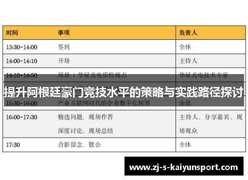 提升阿根廷豪门竞技水平的策略与实践路径探讨 提升阿根廷豪门竞技水平的策略与实践路径探讨